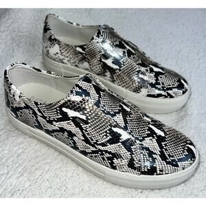 J/Slides snakeskin slip ons - size 8.5 - K8